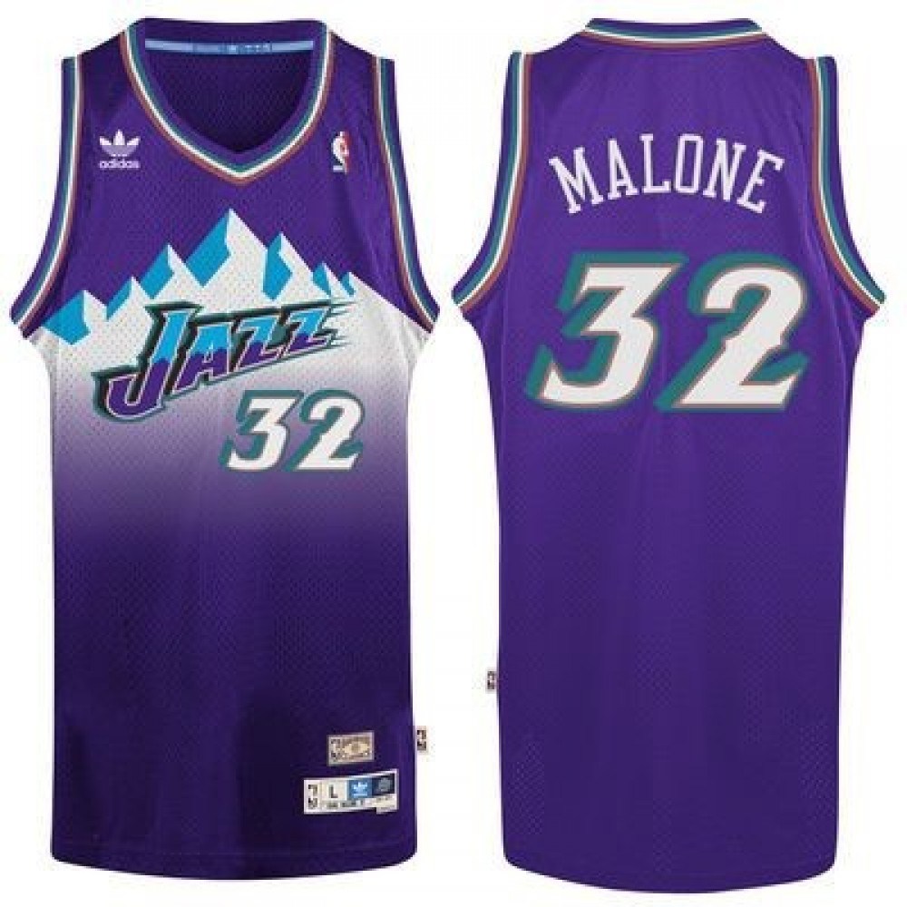 Utah Jazz Karl Malone #32 Adidas Purple 1996/97 Swingman NBA Jersey-Pro Kit Vault | Brand New 26/27 Sports Jerseys